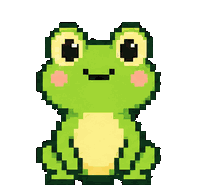 A green frog